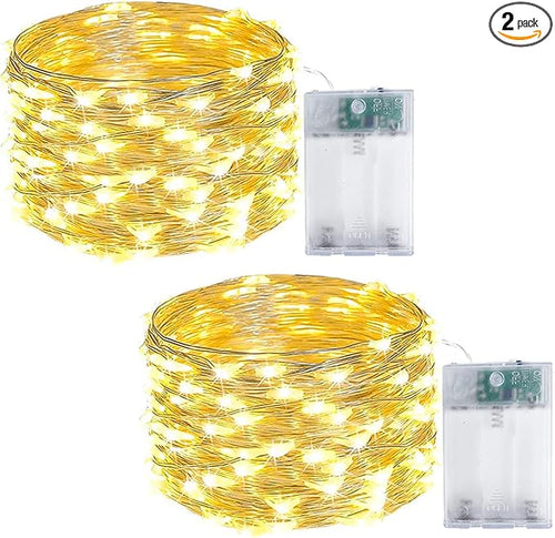 2-Pack Fairy Lights Battery Operated by EXF