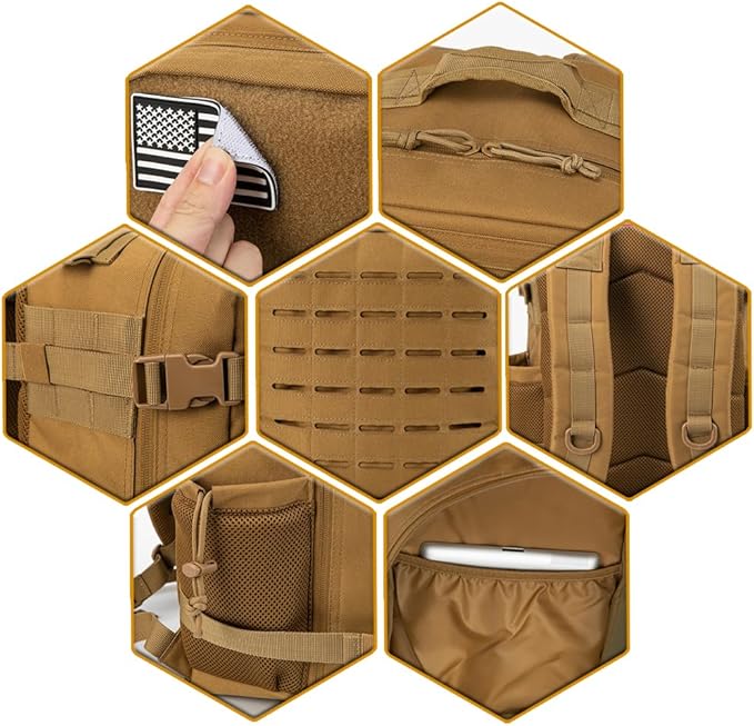 QT&QY 25L/45L Military Tactical Backpack - Image 6