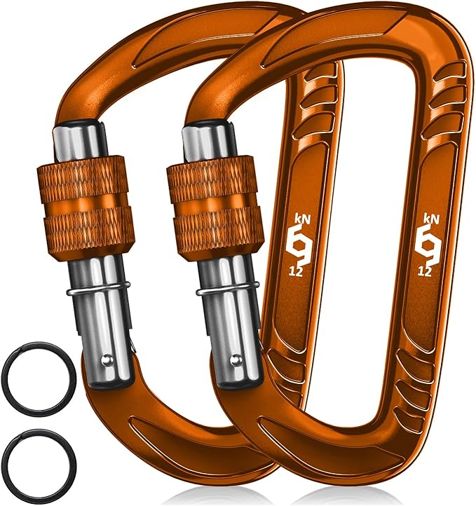 Rhino Produxs 12kN Heavy Duty Carabiner Clips, by Rhino+Produxs
