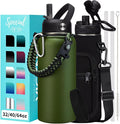 32 oz Water Bottles Insulated by VICKNIY