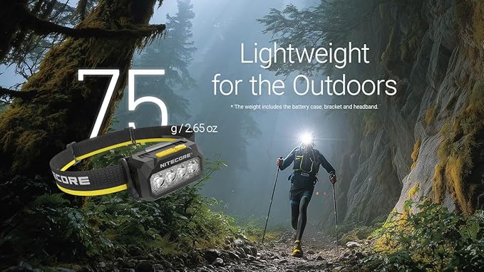 Nitecore HA27 UHE Headlamp, 800 Lumens High CRI - Image 8