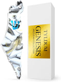 Genesis Mezuzah for Door – Modern Acrylic Mezuzah Case Without Kosher Scroll – by TYLDUM