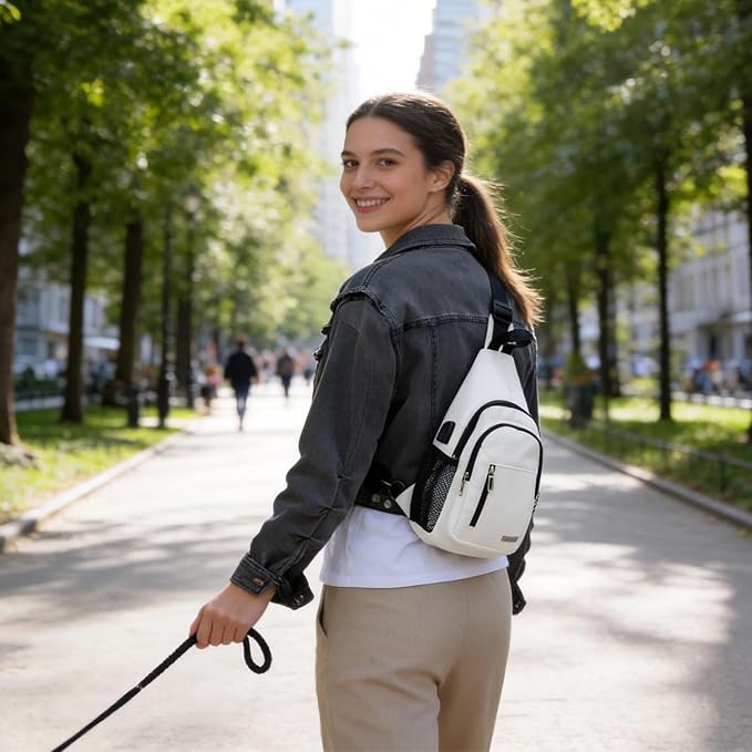 JENAGREEN Waterproof Sling Backpack Crossbody Sling Bag - Image 4