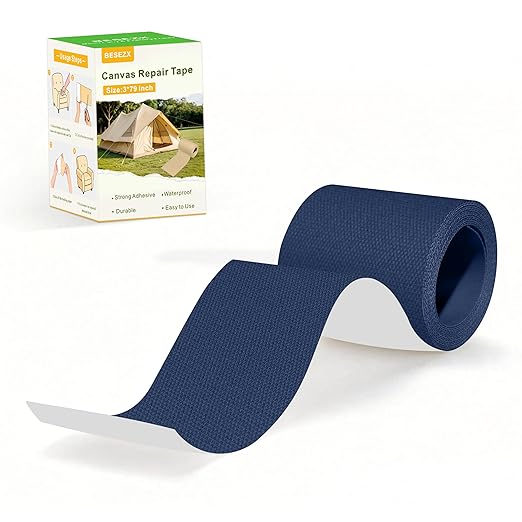 Besezx Canvas Repair Tape, Outdoor Gear Patch, 3x79 Inches, Waterproof by Besezx