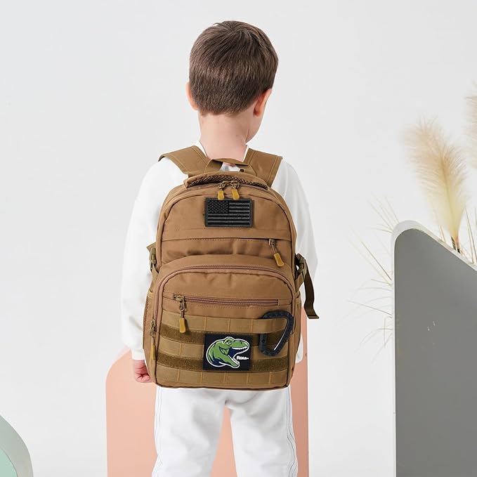 Kids Tactical Backpack Army Molle Bookbag Military Boys Backpack - Image 7