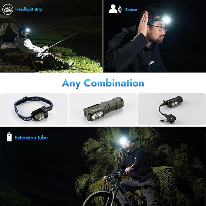 WUBEN E7 1800 Lumen Rechargeable Mini Flashlight - Image 5