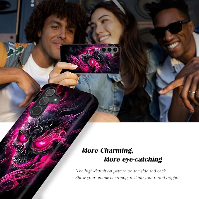 Compatible for Samsung Galaxy A37 5G Case, Dual Layer Heavy Duty 2 in 1 - Image 4