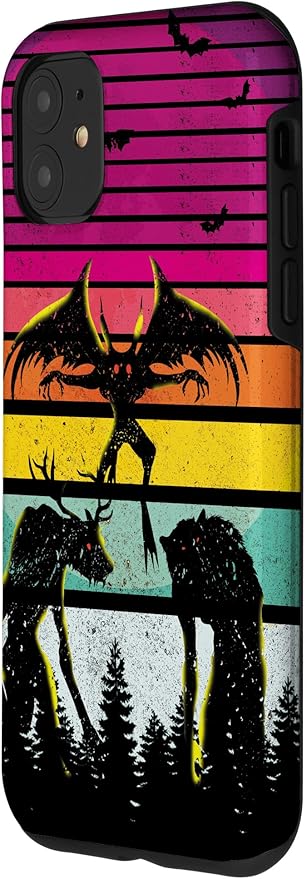Cryptkin Cute Mothman Cryptid Map Case - Image 2