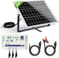 ECO-WORTHY 25 Watts 12V Off Grid Solar Battery Charger Kit: Waterproof Solar by ECO-WORTHY