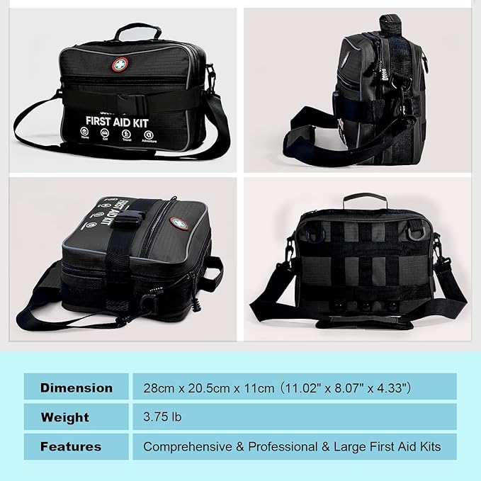 Professional 435 Pieces Large First Aid Kit - Image 6