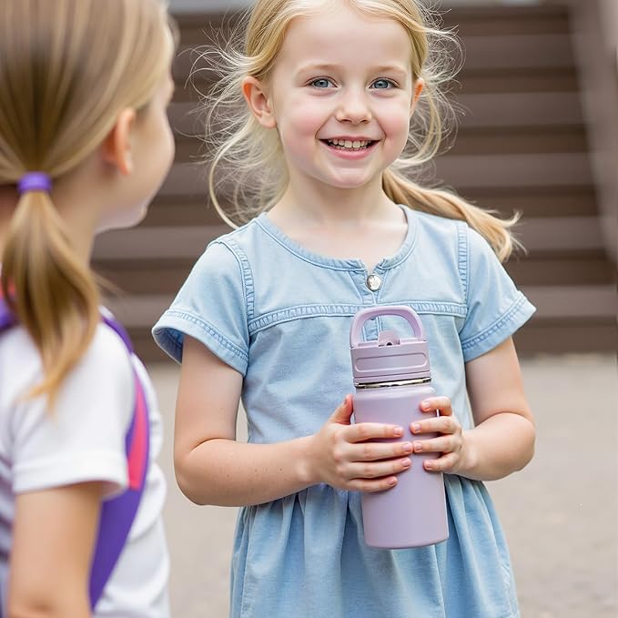 12oz Kids Water Bottle for School, Toddler Water Bottles - Image 7