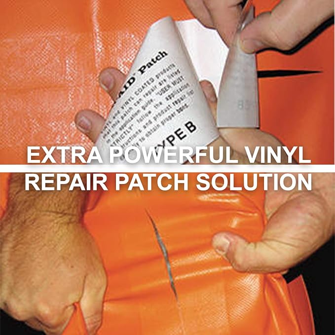 Tear-Aid Vinyl Seat Repair Kit, Type B Clear Patch - Image 4