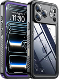 SPIDERCASE for iPhone 17 Pro Case Waterproof, Built-in Lens & Screen Protector by SPIDERCASE