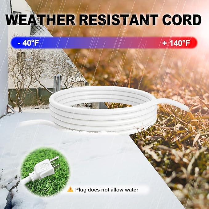 EP 2 Pack 6 Ft Outdoor Extension Cord - Image 5