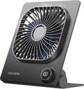 Desk Fan, 6.61''Ultra-thin 5000mAh Battery Powered Fan by GOCKERA