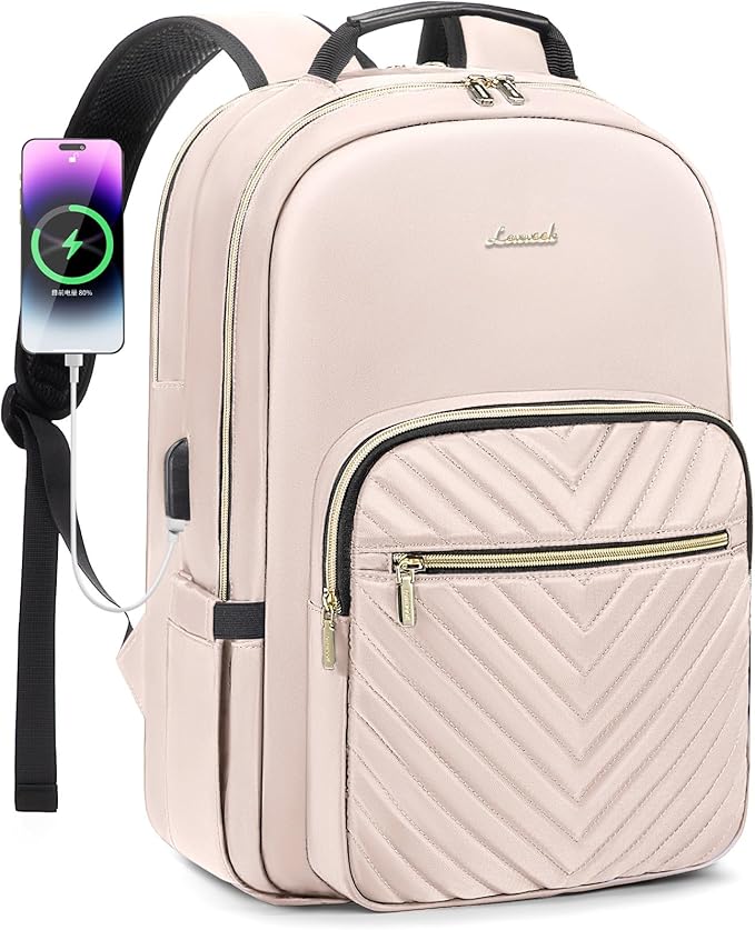 LOVEVOOK Laptop Backpack for Women 15.6 inch, Cute Womens Travel Purse by LOVEVOOK