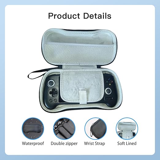 YAJOJO Carrying Case for ANBERNIC RG557/RG556 Handheld Game Console, Cover - Image 6