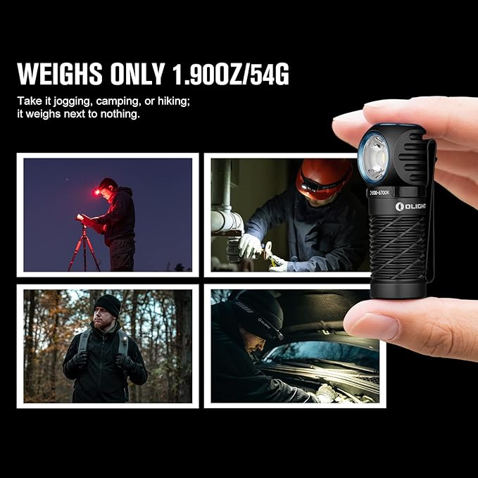 OLIGHT Perun 2 Mini Headlamp 1100 Lumens LED Head Flashlight, Rechargeable - Image 3