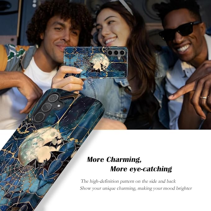 Compatible for Samsung Galaxy A37 5G Case, Dual Layer Heavy Duty 2 in 1 - Image 4