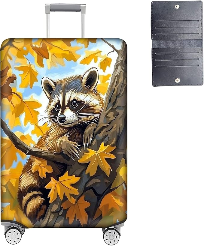 Luggage Cover Protector for 26-28 Inch Suitcases, TSA Approved Elastic Travel by Unknown