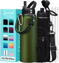 Stainless Steel Sports Water Bottle by VICKNIY