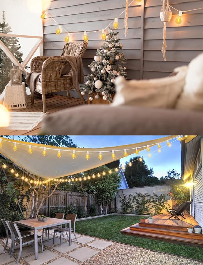 String Lights for Outside 200FT Patio Lights, LED String Light - Image 6