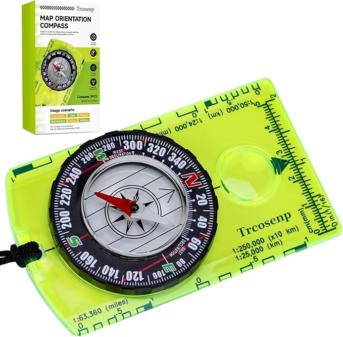 Orienteering Compass, Hiking Survival Compas, Compasses Kids by Unknown