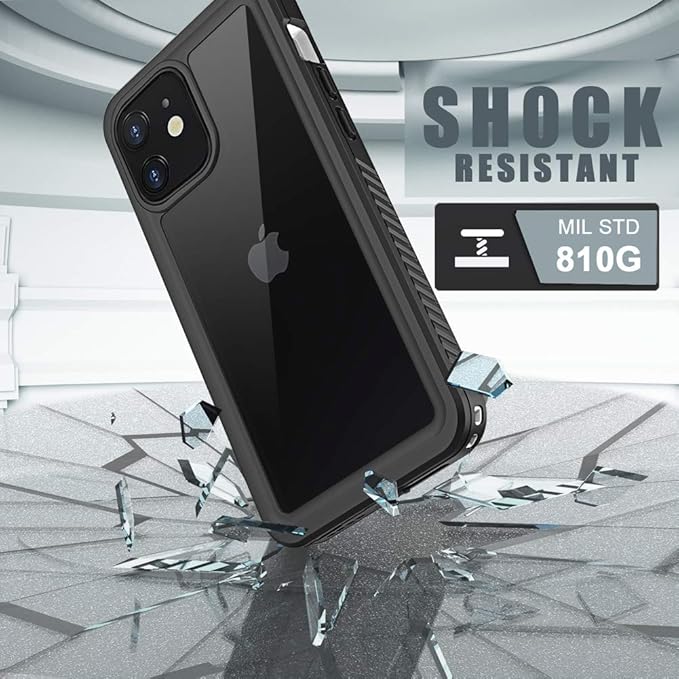 Diverbox for iPhone 12 Waterproof Case, Waterproof Shockproof Dustproof IP68 - Image 6