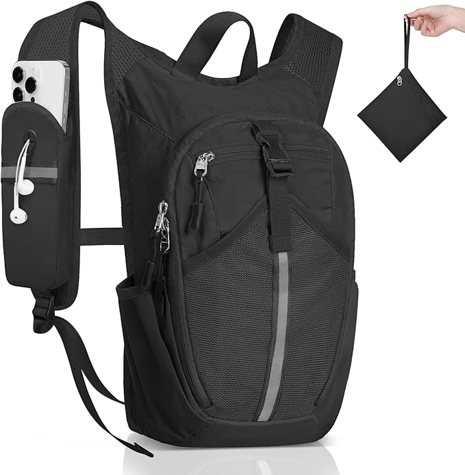 Small Hiking Backpack 15L- Lightweight Packable Foldable Backpack by Unknown