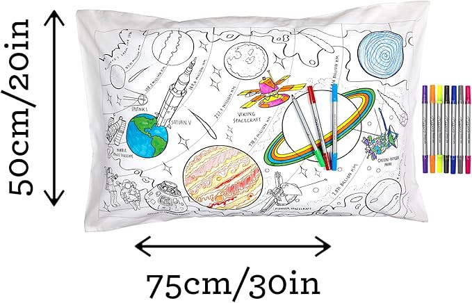 eatsleepdoodle - Coloring Pillowcase - Image 8