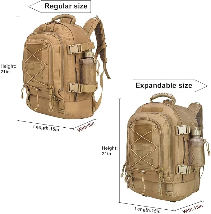 Miramrax Tactical Backpack Military Army Daypack - Image 7