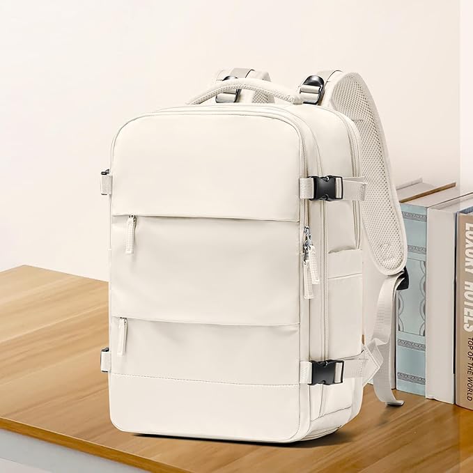 coowoz Large Travel Backpack For Women Men, Carry On Backpack Flight Approved - Image 2