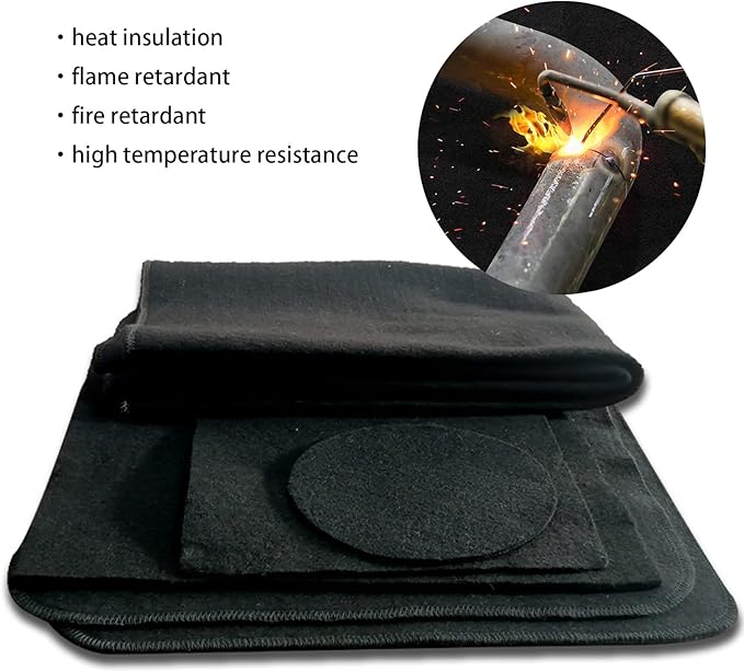 24 x 24 inches Fire Blanket for Heat Resistant Welding Blanket Flame Retardant - Image 5