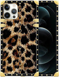 Compatible with iPhone 12 Pro Max Case, Seamless Gold Chain Leopard Luxury by Unknown