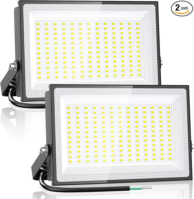 Onforu 150W LED Flood Light Outdoor, 15000LM Security Lights, IP66 Waterproof by Onforu