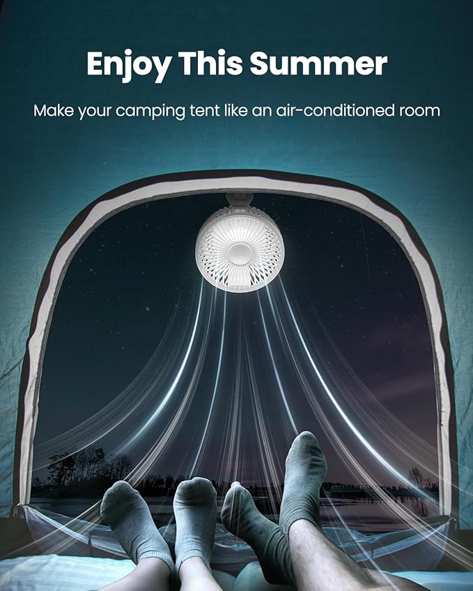 Gaiatop Oscillating Baby Stroller Fan - Image 7
