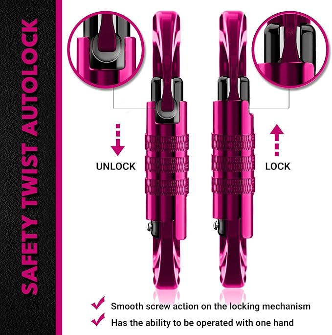 Rhino Produxs 12kN Heavy Duty Carabiner Clips, - Image 3
