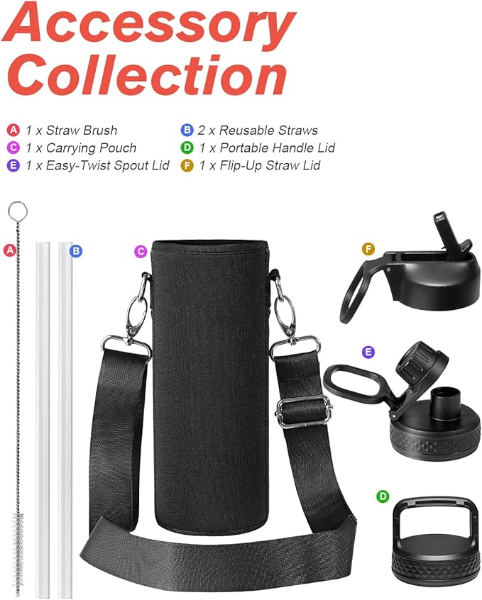 Coolflask Water Bottle 24 oz Insulated - Image 7