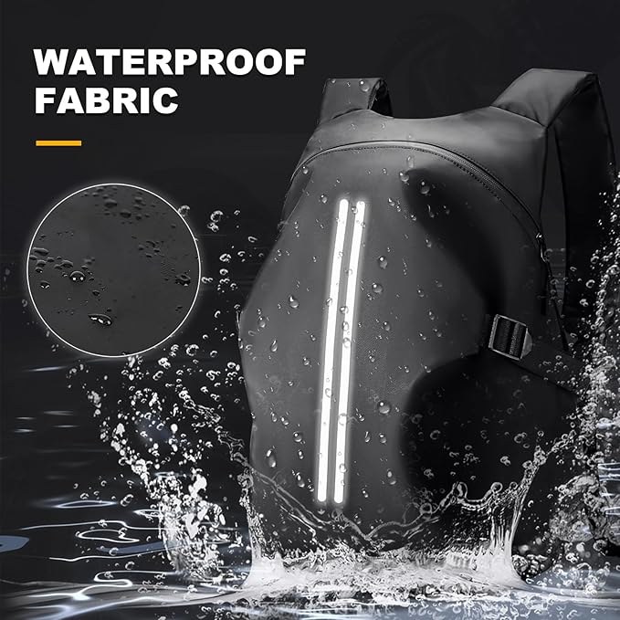 Motorcycle Helmet Backpack, Waterproof Riding Backpacks - Image 7