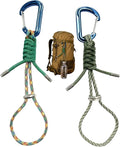 2-Pack Paracord Lanyard with Aluminum Carabiner Clip -Heavy-Duty Survival by FamilyQualityJOYLife