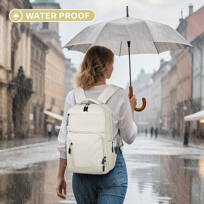 Waterproof Laptop Backpack for Men & Women, Flight Approved Anti-Theft Daypack - Image 2