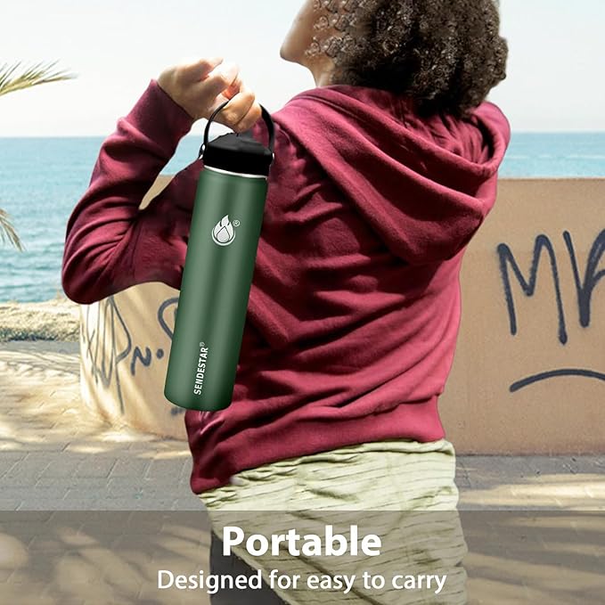 Insulated Water Bottle 40 oz - Image 6