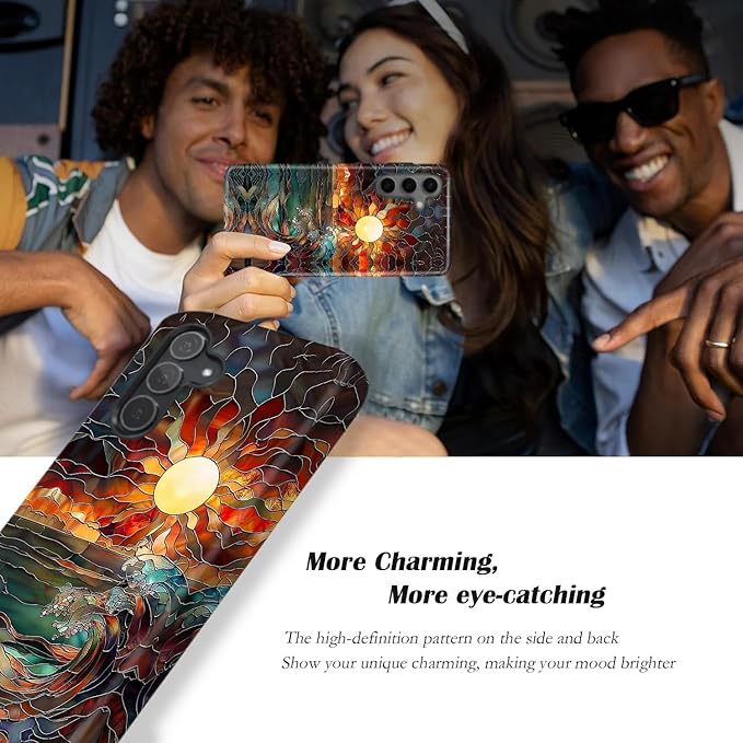 Compatible for Samsung Galaxy A16 5G Case, Dual Layer Heavy Duty 2 in 1 - Image 4