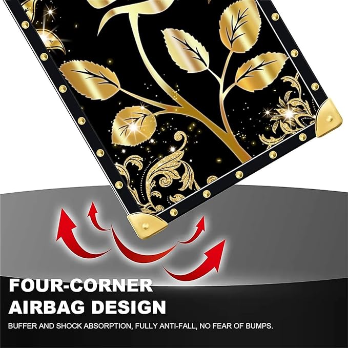 for iPhone 17 Pro Max Case Luxury Golden Decoration - Image 6