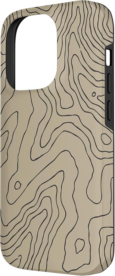 Coyote Country Guide Lines Topographical Contour Map Case - Image 2