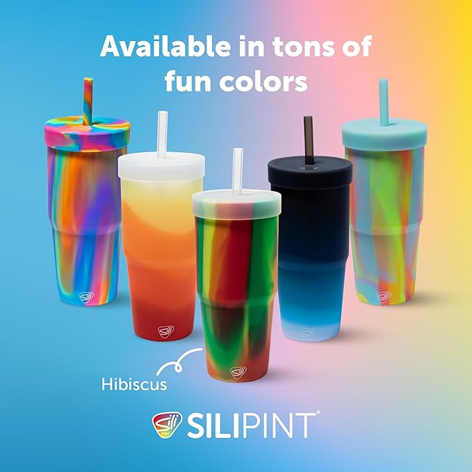 Silicone Straw Tumbler - 32 oz Unbreakable - Image 6