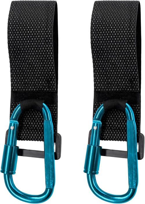 2 PCS UTV Hook for Hanging Headsets, Aluminum Alloy Stroller Carabiner Clips by Unknown