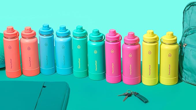 ThermoFlask 32 oz Double Wall Vacuum Insulated Stainless Steel Water Bottle - Image 5