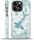 for iPhone 16 Pro Case, HH2 Ocean Whale Shark Hybrid 2 Layer Hard Shell by Unknown