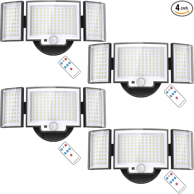 CLAONER LED Security Lights Motion Sensor Outdoor, 20W 3000LM Floodlight 6500K by Claoner